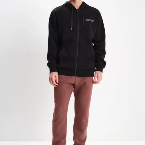 Campera estampada