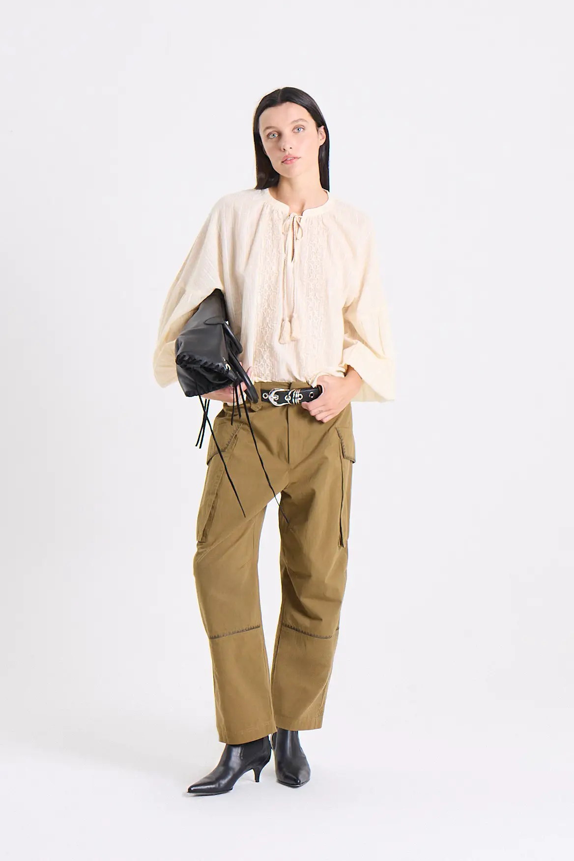 Blusa Bloom Crudo