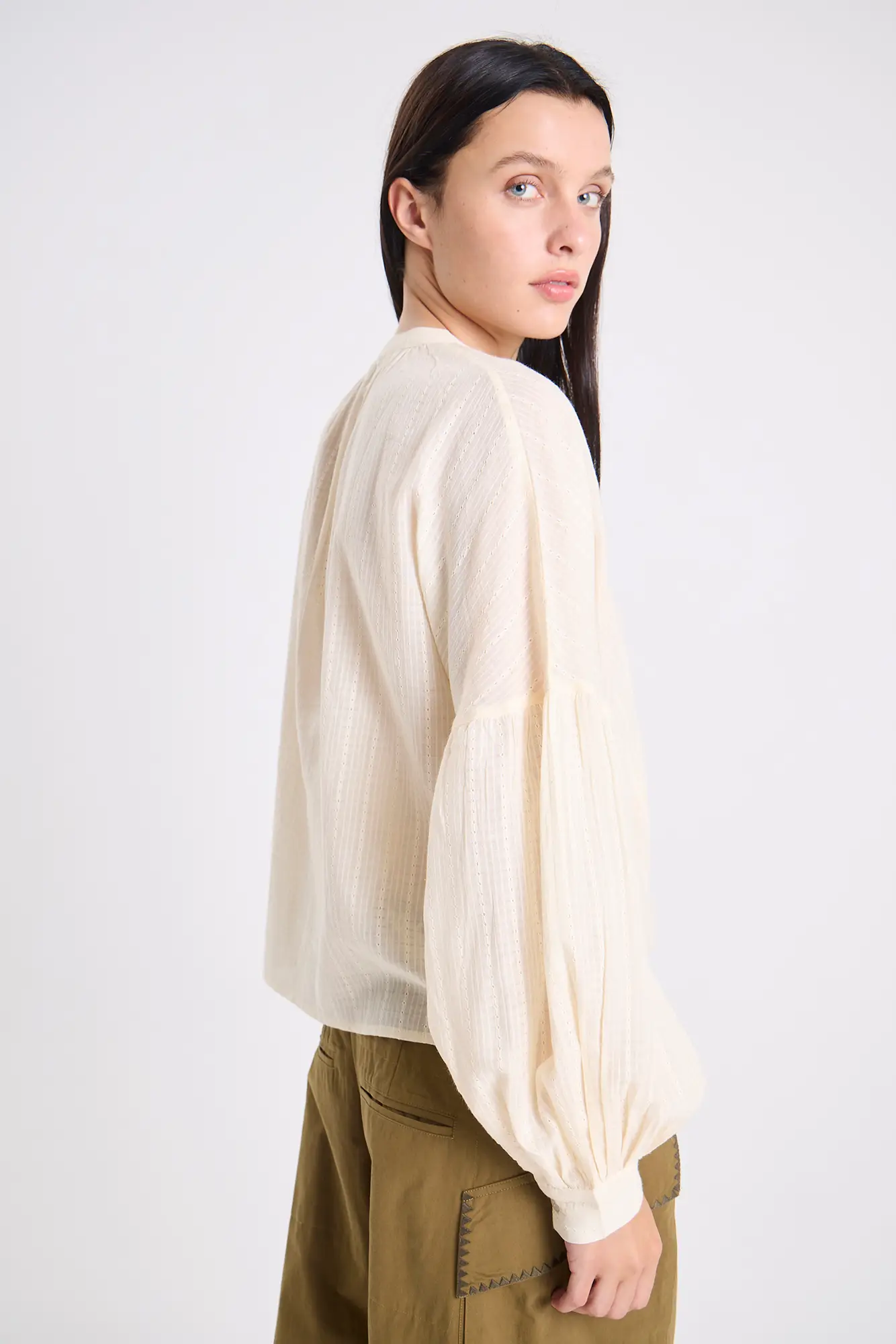 Blusa Bloom Crudo - Imagen 3
