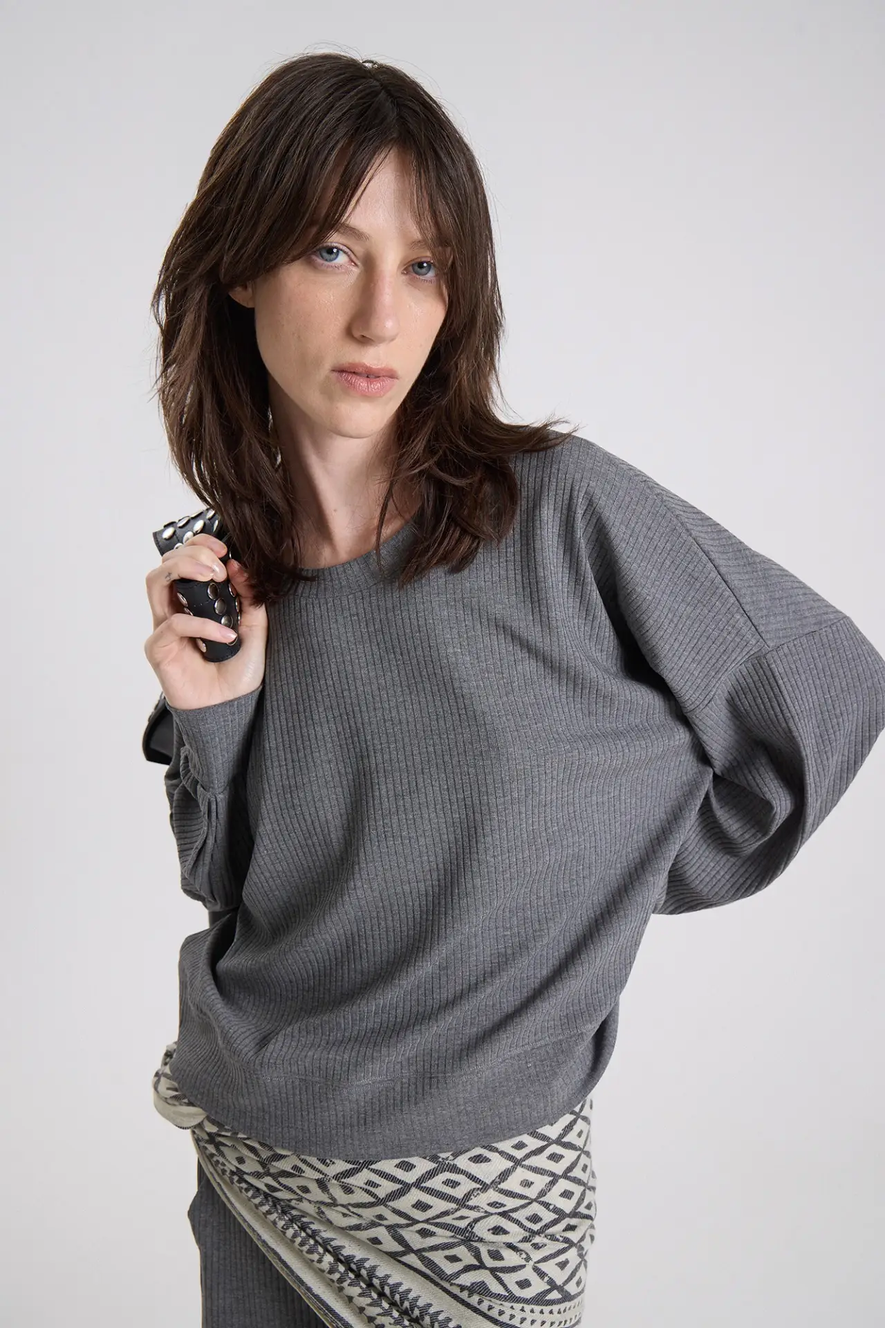 Remeron Nerit Gris Melange - Imagen 2